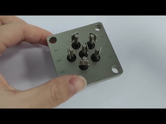 Terminale ermeticamente sigillato