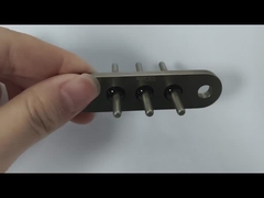 No. 45 Aglio in acciaio con lunghezza di 45 mm e processo di iniezione di colla per compressore di condizionatore d'aria