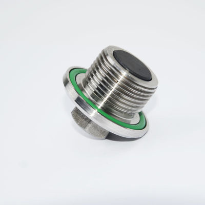 SMA rivestito di nichel Ermetico Feedthrough Sigillo Magnetico di Olio Vetro a Metallo