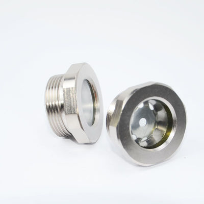Vetro visivo ermeticamente sigillato personalizzato 8 mm 1215 Materiale in acciaio