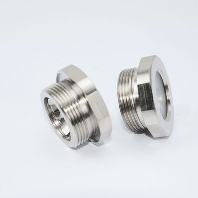 Vetro visivo ermeticamente sigillato personalizzato 8 mm 1215 Materiale in acciaio