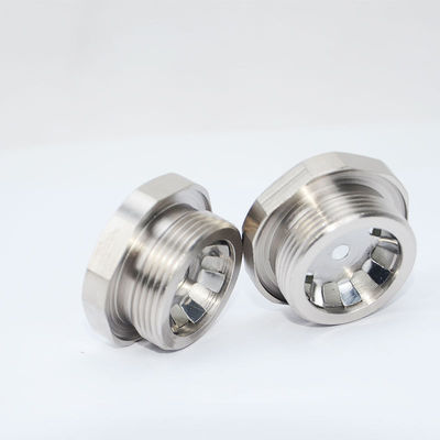 Vetro visivo ermeticamente sigillato personalizzato 8 mm 1215 Materiale in acciaio