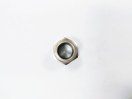 Pannello visivo ermetico a filo / a flangia di alta prestazione da vetro a sigillo metallico