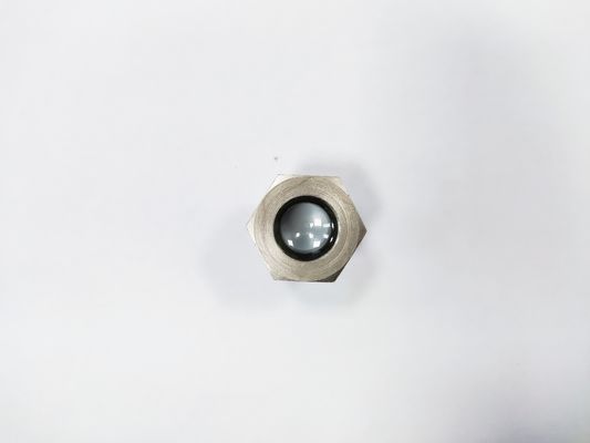 Pannello visivo ermetico a filo / a flangia di alta prestazione da vetro a sigillo metallico