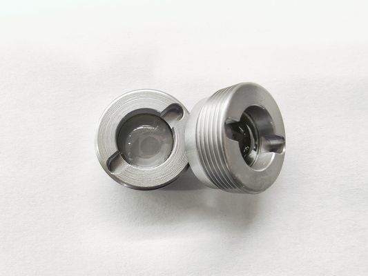 Flanged Connection Hermetic Sight Screen Φ12.5-6mm Φ27.5-6mm per l'industria automobilistica