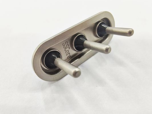 30A 600V Termini di chiusura singola ermetici in acciaio temperato con rivestimento in nichel inossidante