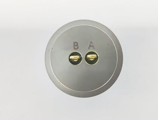 1215 in acciaio a filo vetro ermetico con vetro a sigillo metallico