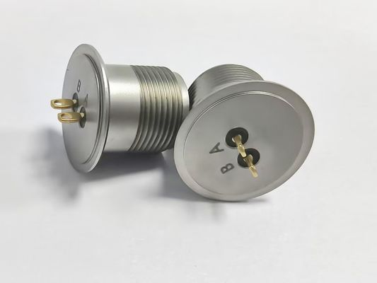 1215 in acciaio a filo vetro ermetico con vetro a sigillo metallico