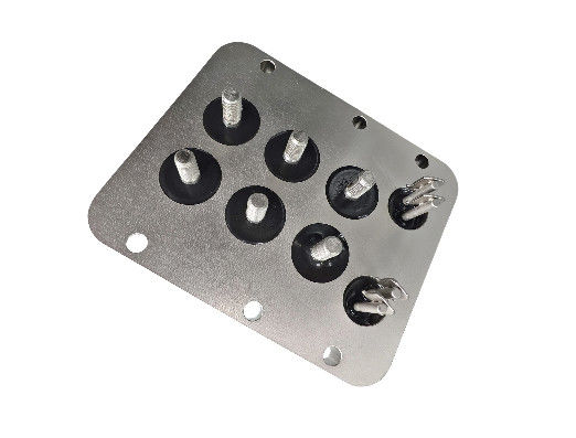 220V 30A-300A Tipo a vite Piastra terminale di connessione per apparecchiature elettriche con rivestimento in nichel senza elettro