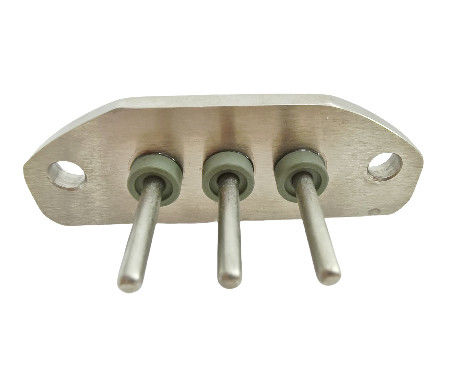 Terminale di compressione ermetica a nickel senza elettro, resistente alle temperature da -70 °C a -300 °C