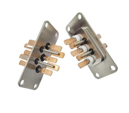 10 PINS Core Copper-plated-Tin Hermetic Seal Terminal con doppi pad di saldatura realizzati con sinterizzazione vetro-ceramica-metallo