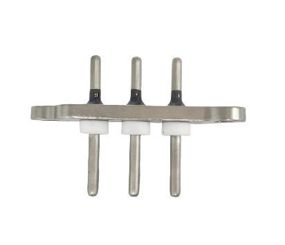 Aglio in acciaio da 40 mm per terminale sigillato del compressore del veicolo energetico Isolato a 1000MΩ 1000VDC e rivestito di nichel 3-5μm