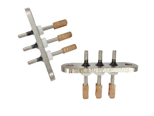 Terminale sigillato del compressore del veicolo energetico con fogli di doppia saldatura con rivestimento in rame bimetallico da -40°C a 150°C