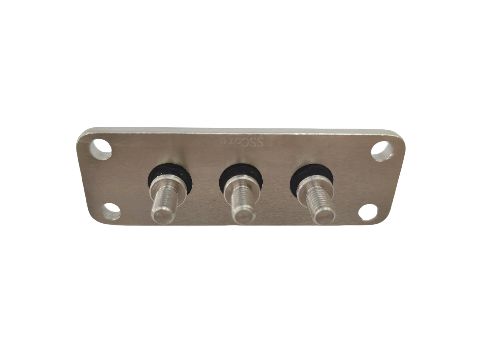 Piastra morsettiera 6,2 mm X 42,5 mm X 42,5 mm Tensione nominale 600 V Proprietà isolante di 2000 MΩ per applicazioni