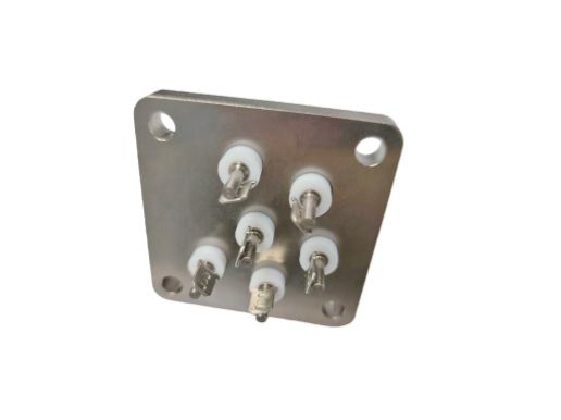 Morsettiera con classificazione di infiammabilità UL94V-0 per applicazioni ad alta corrente