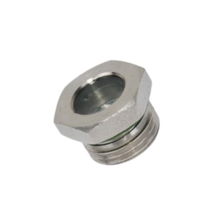 Schermo di ispezione ermetico con eccellente resistenza chimica per connessione filettata in applicazioni industriali