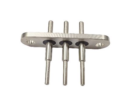 Connettore ermetico per veicoli elettrici resistente alle alte temperature con 3 contatti per garantire la sicurezza e le connessioni