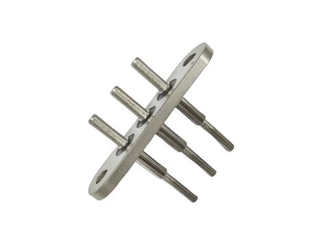 Connettore ermetico per veicoli elettrici resistente alle alte temperature con 3 contatti per garantire la sicurezza e le connessioni