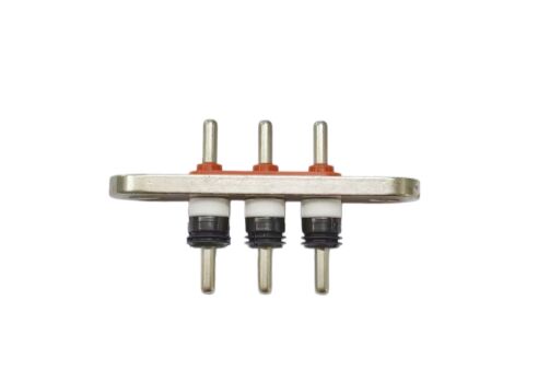 Connettore per veicoli elettrici ermetici Silver con spessore da 2 a 5 micrometri, progettato per sistemi elettrici di sicurezza automobilistica