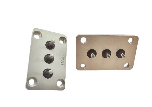 15A Terminale ermeticamente sigillato per la valutazione della corrente realizzato in materiale a 45 pin di acciaio progettato per connessioni sicure ed elettriche