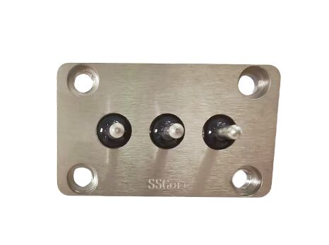 15A Terminale ermeticamente sigillato per la valutazione della corrente realizzato in materiale a 45 pin di acciaio progettato per connessioni sicure ed elettriche