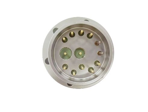 Sigilli metallici in vetro argenteo con materiale a spillo 4J50 Leggia ideale per sigillazione di componenti elettrici e meccanici durevoli