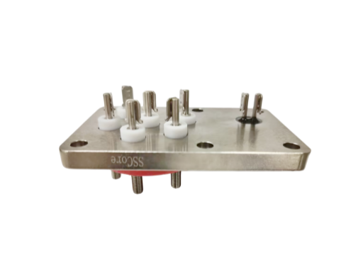Tavola terminale di connessione certificata RoHS con materiali in lamiera C45 progettata per connessioni e cablaggi di circuiti elettrici
