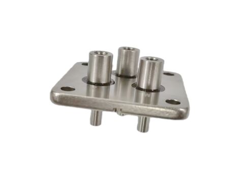 Resistenza dell'isolatore 1000MΩ1000VDC Pannello terminale di connessione con spessore di nichel da 2 a 4 micrometri Soluzione di connessione elettrica durevole