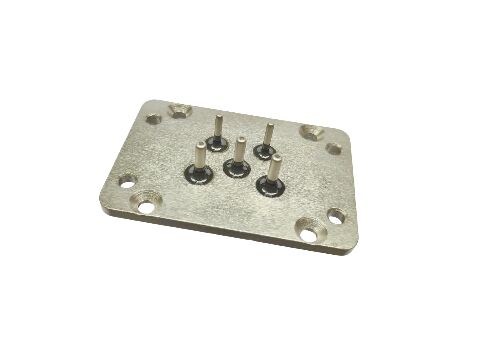 Ø3.2Pin Material RATIO 2 1 Connection Terminal Board Costruito con materiali di piastra C45 durevoli per connessioni elettriche