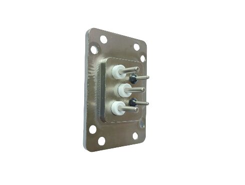 Ø3.2Pin Material RATIO 2 1 Connection Terminal Board Costruito con materiali di piastra C45 durevoli per connessioni elettriche