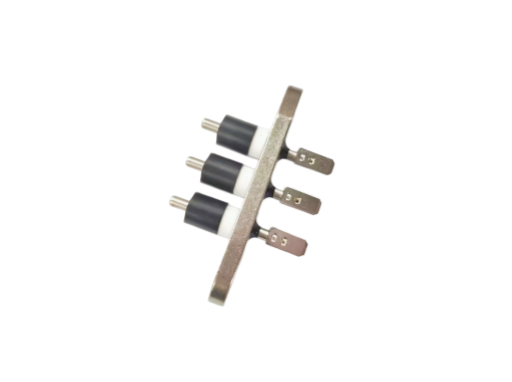 CORED RATIO 2 1 Pin Materiali connettore ermetico per veicoli elettrici con vetro e materiale isolante ceramico per il trasferimento di energia