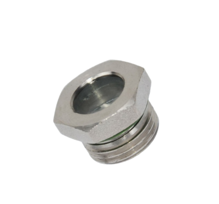 Hermetic Seal Hermetic Sight Screen Featuring Glass To Metal Seal for and Clear Optical Access in Industrial Applications