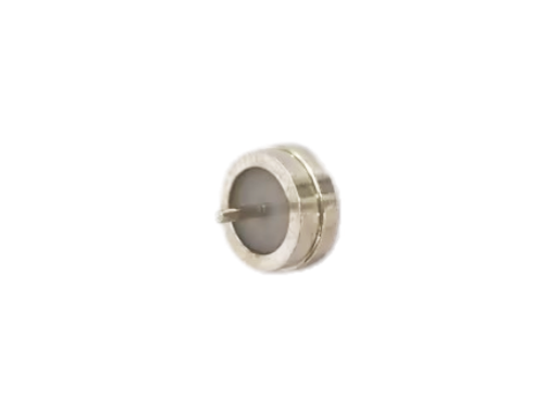 Numero singolo di perni Sigilli metallici in vetro argento che fornisce una tenuta ermetica superiore per componenti elettrici e sensori