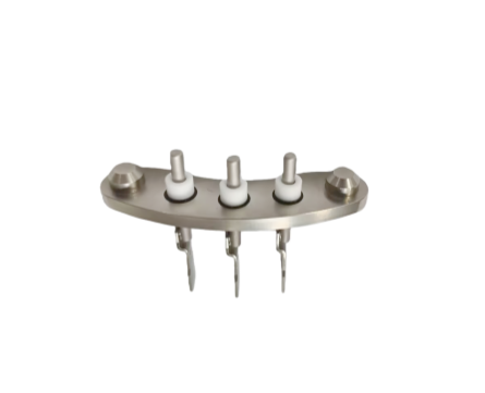 Materiale del pin SUH446 terminale ermeticamente sigillato tensione nominale 960V Soluzione di connessione elettrica per applicazioni industriali