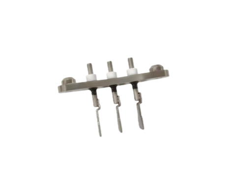 Materiale del pin SUH446 terminale ermeticamente sigillato tensione nominale 960V Soluzione di connessione elettrica per applicazioni industriali