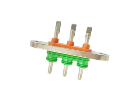 Qualità Spessore da 3 a 5 Micron Connettore Elettrico Ermetico per Veicoli Elettrici con Materiale Vetroso ELAN 48 Soluzione di Tenuta Durevole per Applicazioni EV fabbrica